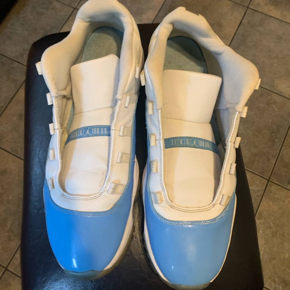 Blue and white J’s